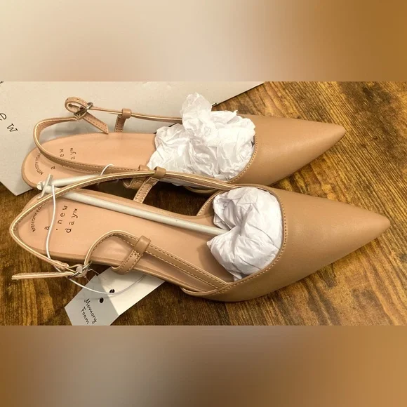 Women's Annette Slingback Kitten Heels with Memory Foam a New Day Size 8 new - Picture 4 of 6